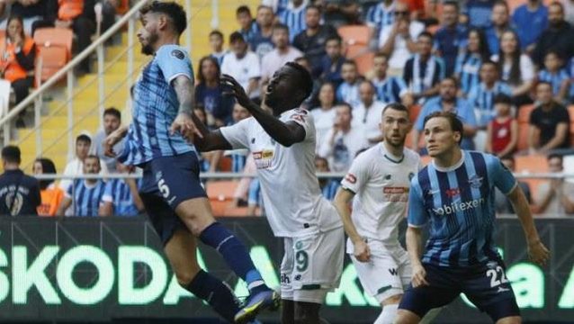 Adana Demirspor zirve yolunda yara aldı! Fenerbahçe, Süper Lig'de haftayı lider kapamayı garantiledi