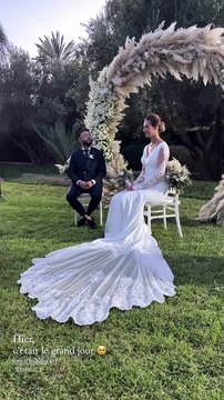 Camille Cerf partage des images du mariage de sa soeur jumelle Mathilde - Instagram