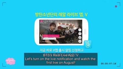 [ ENG SUB ] VLIVE ㅡ 2015  [SPOT] BTS - Star Real Live APP V