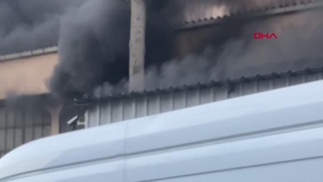 Son dakika haberi! İSTANBUL-PENDİK'TE KROM KAPLAMA ATÖLYESİNDE YANGIN