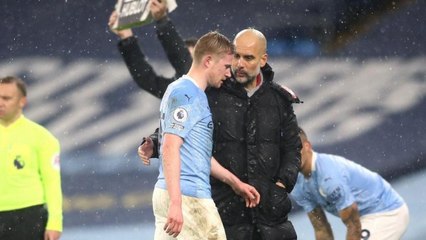 "لم يقدم الأفضل".. تعليق صادم من جوارديولا عن مستوى دي بروين (ثالث أفضل لاعب في العالم)