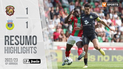 Highlights: Marítimo 1-1 FC Arouca (Liga 22/23 #10)
