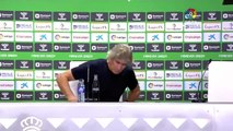 Rueda de prensa de Pellegrini tras el Betis 1 Atleti 2