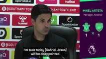 Jesus will be 'disappointed' as Arsenal goal drought continues - Arteta