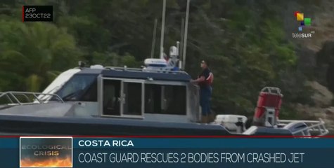 Costa Rican Coast Guard confirms rescue of two bodies from plane crash