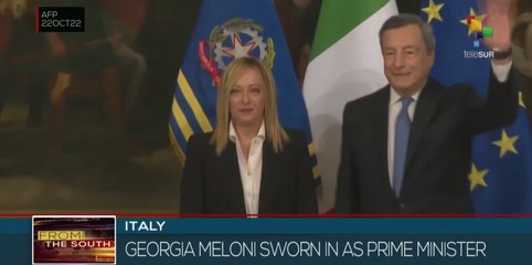 Georgia Meloni takes office as Prime Minister of Italy