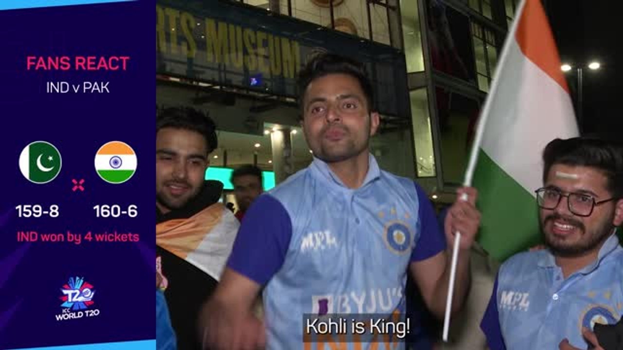 India fans hail King Kohli after last-ball victory over Pakistan