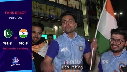 India fans hail King Kohli after last-ball victory over Pakistan