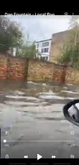 Bourges Boulevard flooding in October 2022