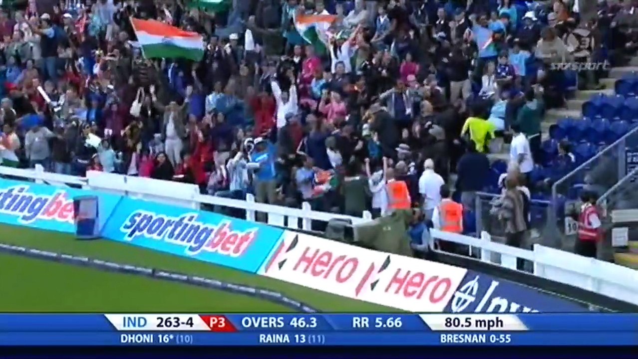 MS Dhoni 50_ off 26 _ ENG vs IND 2011 _ 5th ODI Cardiff