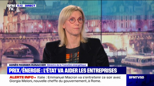 Agnès Pannier-Runacher: Nous ne reviendrons pas sur la fin de cette ristourne au carburant au 31 décembre
