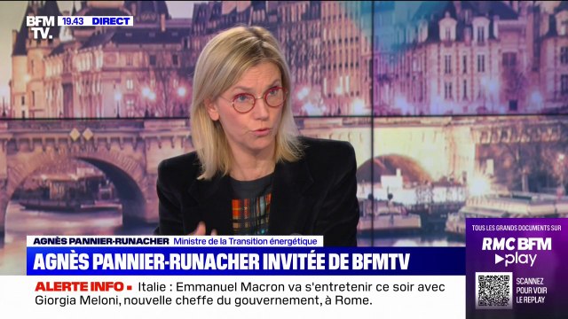 Pétrole russe: Oui, tout à fait , la France continue d'en importer, affirme Agnès Pannier-Runacher