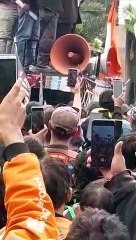 Aksi damai driver ojek on line