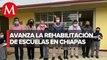 Rutilio Escandón inaugura espacios educativos en Chiapa de Corzo