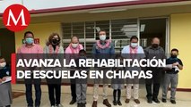 Rutilio Escandón inaugura espacios educativos en Chiapa de Corzo