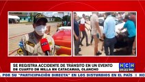 ¡Rápidos y Furiosos! “Cuarto de Milla” en bulevar de Catacamas por poco termina en tragedia