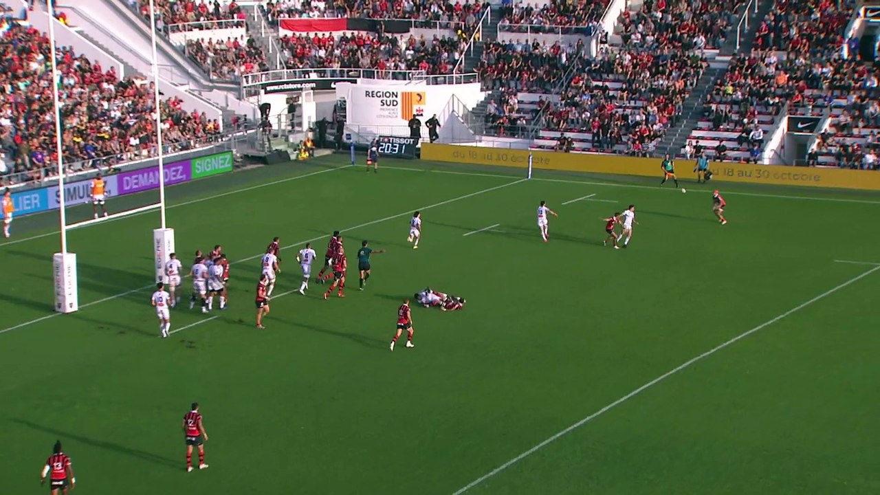 TOP 14 - Essai de Cheslin KOLBE (RCT) - RC Toulon - Castres Olympique - Saison 2022/2023