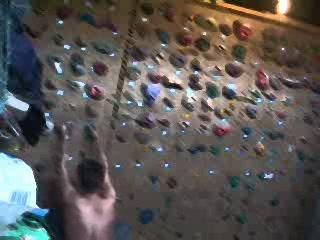 Entrainement escalade garage