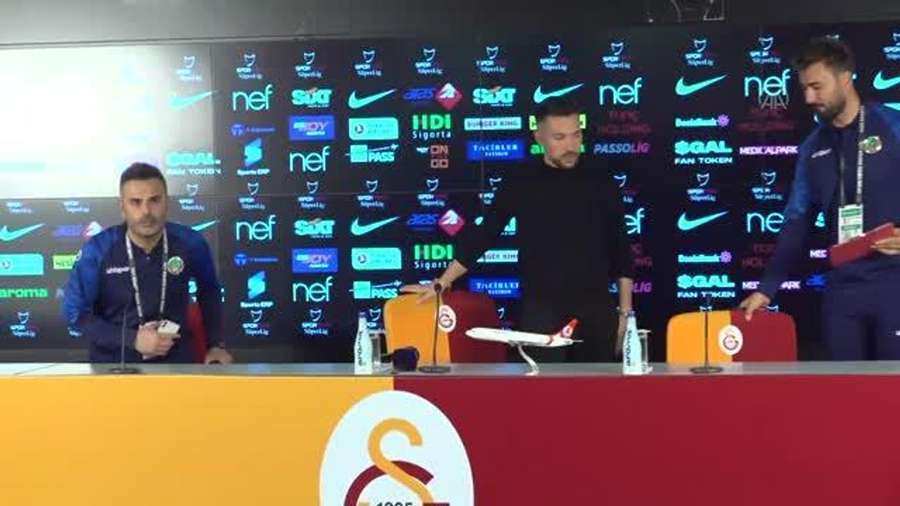Galatasaray-Corendon Alanyaspor maçının ardından - Francesco Farioli