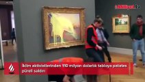 110 milyon dolarlık tabloya patates püreli saldırı