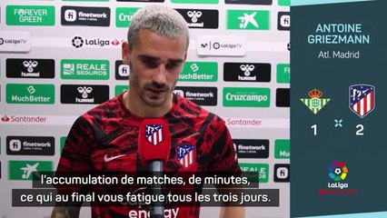 11e j. - Griezmann : "Je donne tout sur le terrain pour aider l'équipe autant que possible"