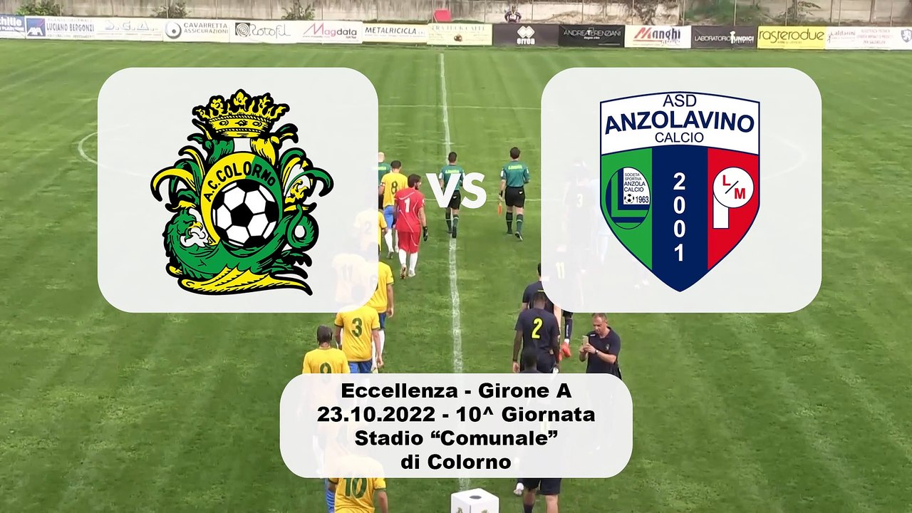 Colorno - Anzolavino 2-1 HIGHLIGHTS e INTERVISTE