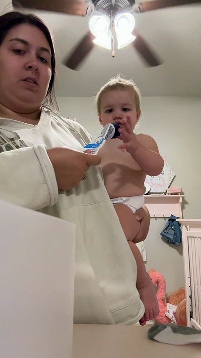 Baby Holds All the Things