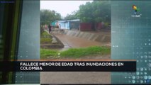 teleSUR Noticias 17:30 23-10: Múltiples damnificados tras fuertes lluvias en Colombia