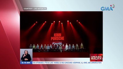 Cast ng "KinnPorsche The Series", nagpakilig ng kanilang Pinoy fans | UB