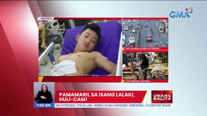 Pamamaril sa isang lalaki, huli-cam! | UB