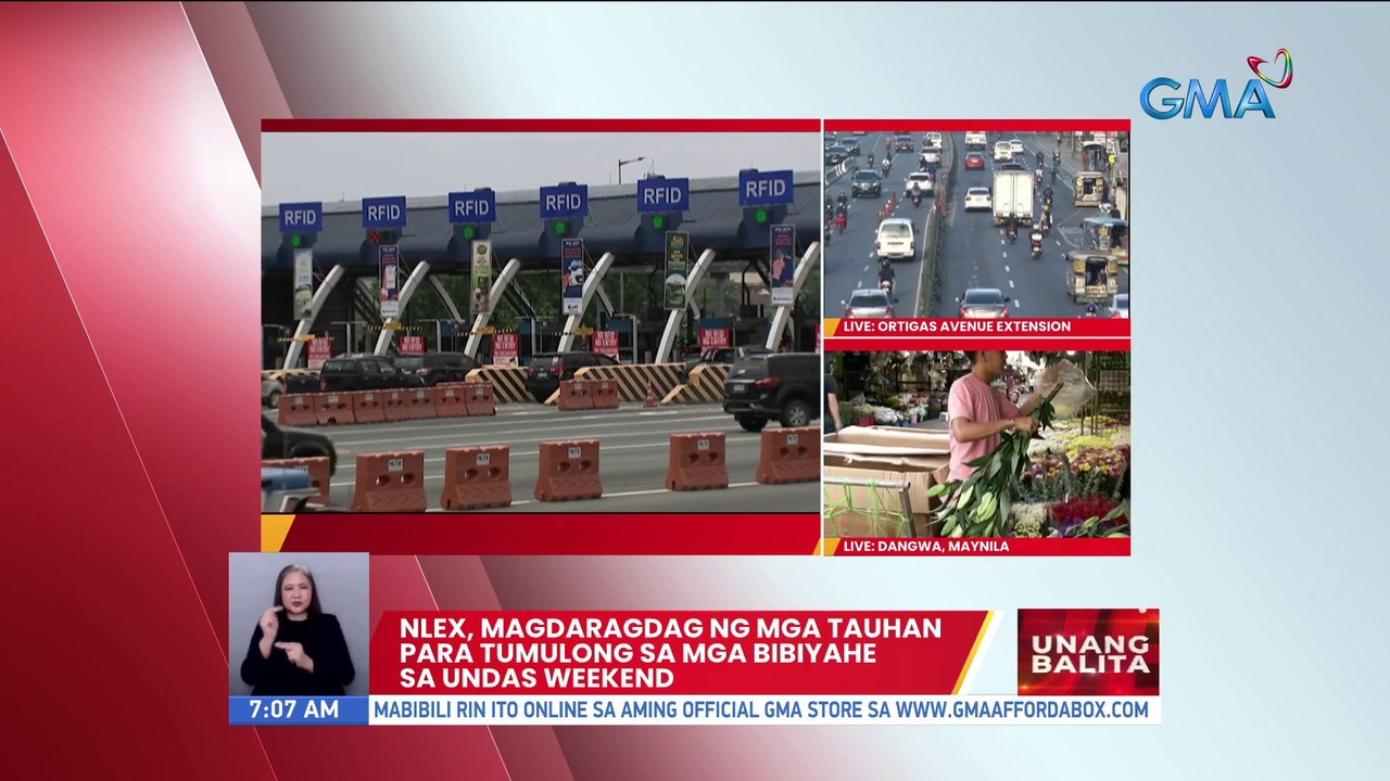 NLEX, magdaragdag ng mga tauhan para tumulong sa mga bibiyahe sa Undas weekend | UB