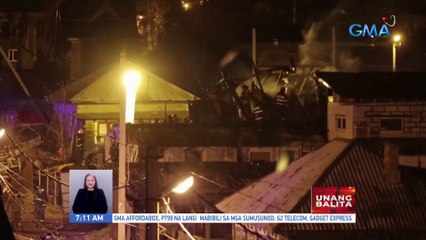 Eroplano, bumagsak habang nagsasagawa ng test flight; 2 piloto, patay | UB