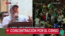 Larach dice que no defraudarán a los cruceños y pide mantenerse firmes en el paro