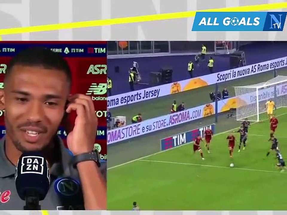 Roma-Napoli 0-1 23/10/22 intervista post-partita Juan Jesus
