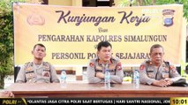 PRESISI UPDATE 10.00 WIB : Penyampaian Arahan Presiden Di Jajaran Polsek Wilayah Simalungun