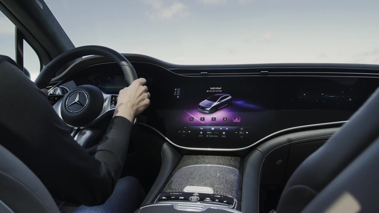 Der neue Mercedes-Benz EQE SUV - der elektrische Antrieb