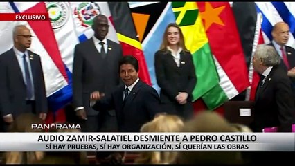 ¡Exclusivo! Audio de Zamir-Salatiel desmiente al presidente Pedro Castillo