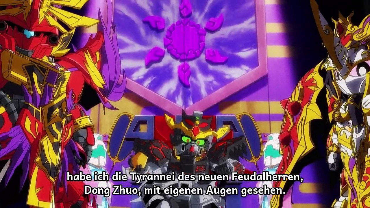 SD Gundam World Sangoku Souketsuden Staffel 1 Folge 2 HD Deutsch
