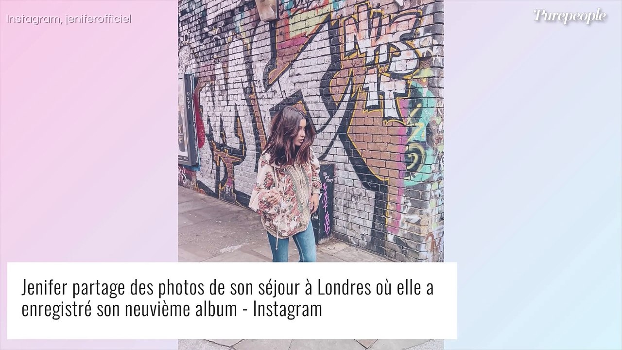 Jenifer rayonnante et stylée dans les rues de Londres : les coulisses en photos de sa parenthèse enchantée