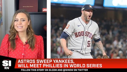 Astros Sweep Yankees, Heading To World Series