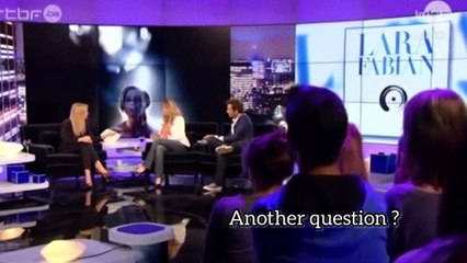 Lara Fabian being herself for 11min straight