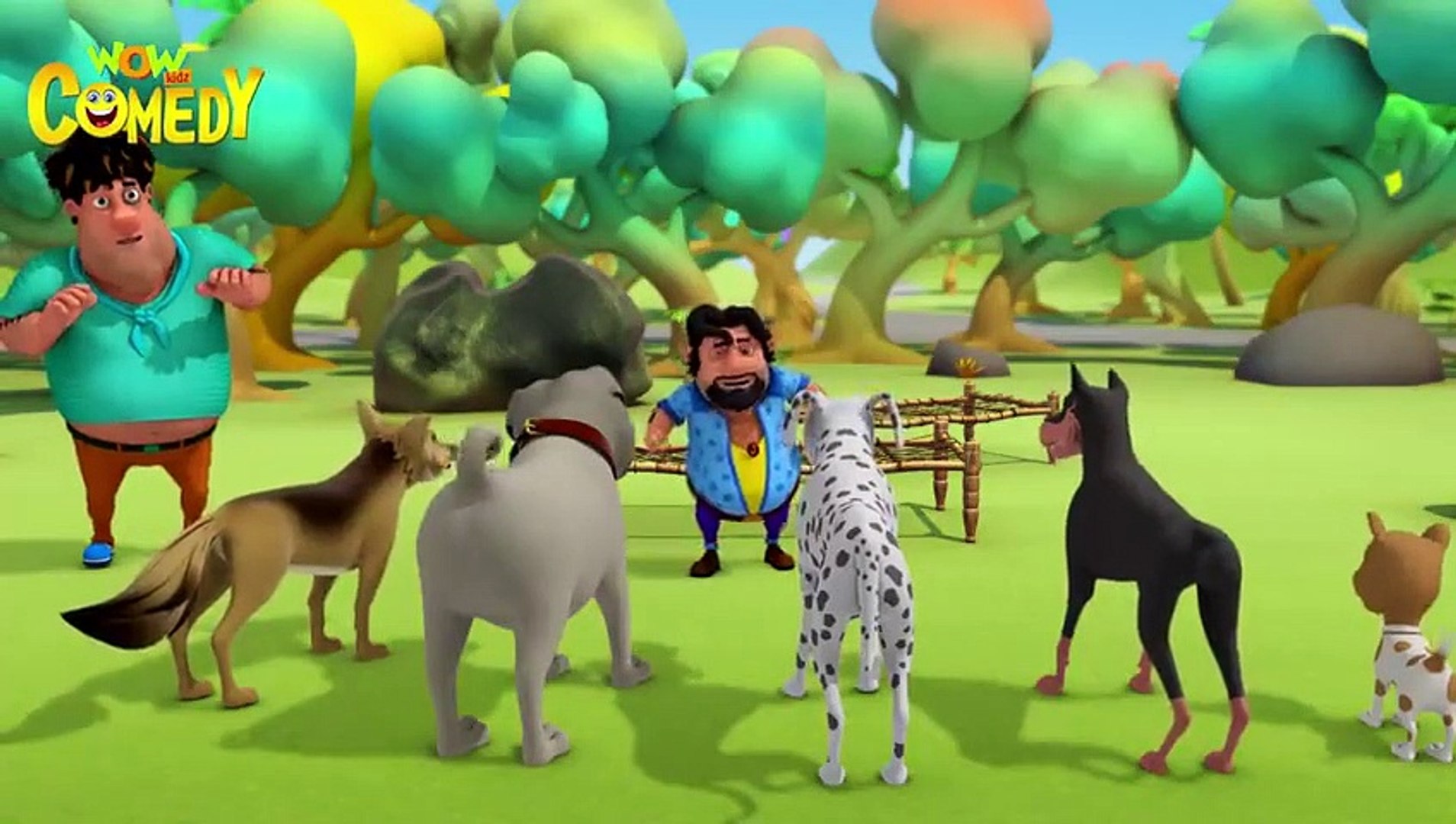 Motu Patlu _ Cartoon in Hindi _ 3D Animated Cartoon Series for Kids _ John  the Dog Painter ( 480 X 854 ) - video Dailymotion