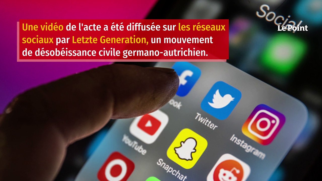 Des militants écologistes s’attaquent à un tableau de Monet avec de la purée