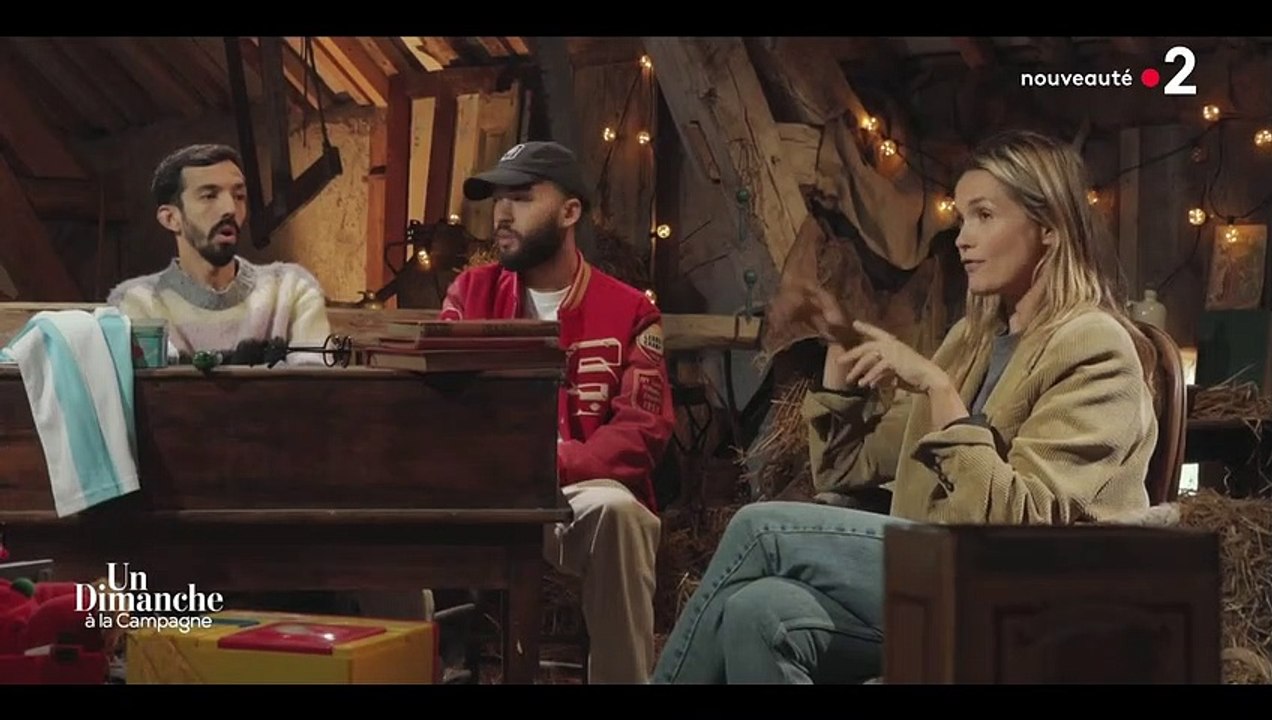 Barbara Schulz dans "Un dimanche à la campagne" sur France 2.