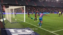 Les buts de A.Mendy et S.Essende depuis le bord de la pelouse (J13 Ligue 2 BKT : SMCaen 2-0 Rodez AF)