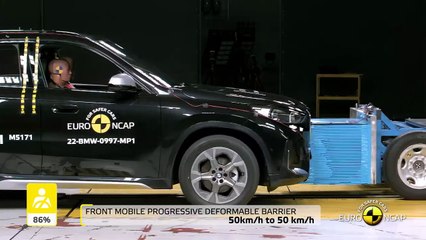 VÍDEO: El nuevo BMW X1 se somete a las pruebas de EuroNCAP, ¿cinco estrellas?
