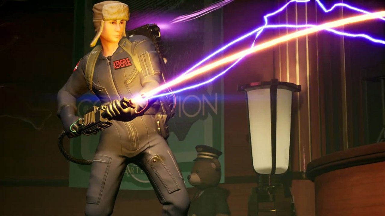 Im Trailer zum neuen 1vs4-Spiel Ghostbusters: Spirits Unleashed spukt es gewaltig