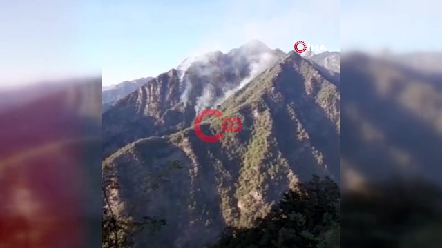 Osmaniye’deki orman yangını ikinci gününde devam ediyor