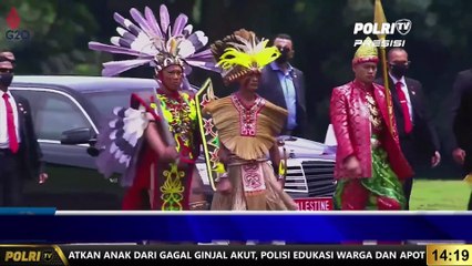 PRESISI UPDATE 14.00 WIB : Upacara Penyambutan Resmi Perdana Menteri Palestina, Istana Kepresidenan Bogor