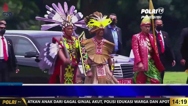 PRESISI UPDATE 14.00 WIB : Upacara Penyambutan Resmi Perdana Menteri Palestina, Istana Kepresidenan Bogor